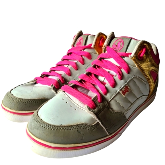 DVS Shoes - DVS Size US10 HUF MID FA Womens Colourful Streetwear Fashion High Top Sneakers